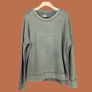 Time and Tru Women’s Blue Gem State Lightweight Sweater Size XL